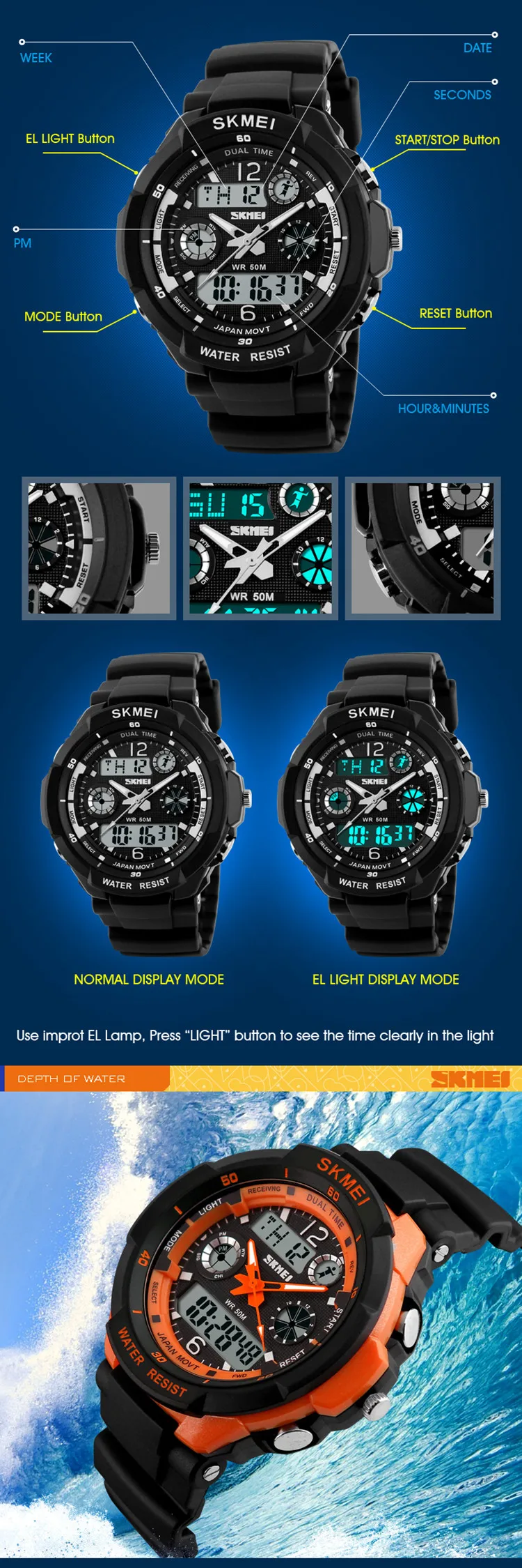 business watches men digital for sale sport watches men wrist hot online time clock