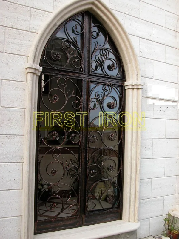 Custom Decorative Wrought Iron Security Grills Spanish Wrought Iron