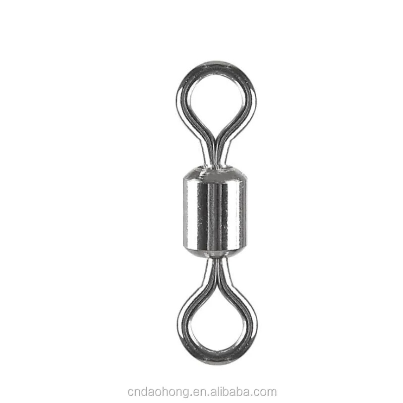 High Quality Fishing Swivel Brass Nickel Fish Swivels