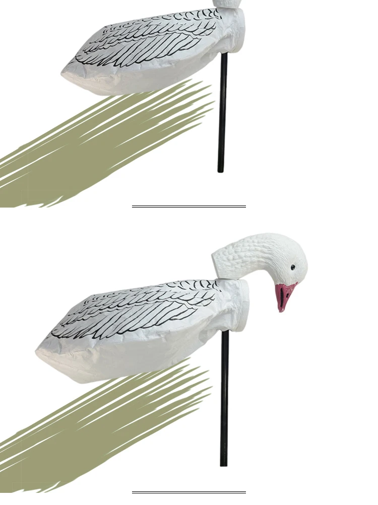 Plastic Head Snow Goose Decoys For Hunting Windsock For Hunting - Buy
