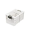 cheap Price Wall Switch mount box PVC socket wall box 118 medium size pvc electrical junction box caja de derivacion white color