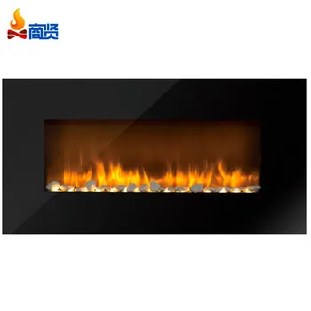 36 Led Wall Mount Electric Fireplace Heater With Crystal Buy 36