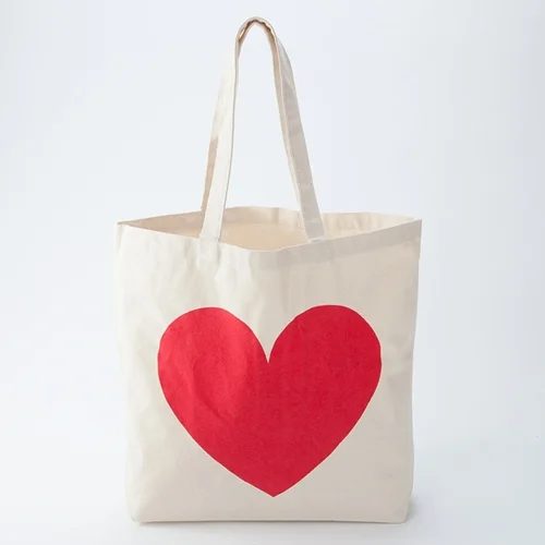flying tiger heart tote bag