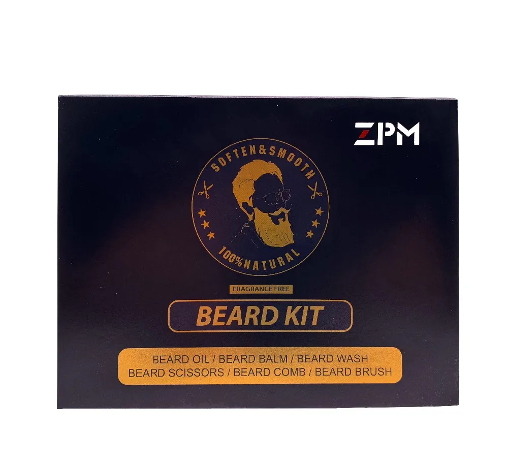 Beard Kit For Men Grooming Gift Set Care,Natural Mustache Oil Beard