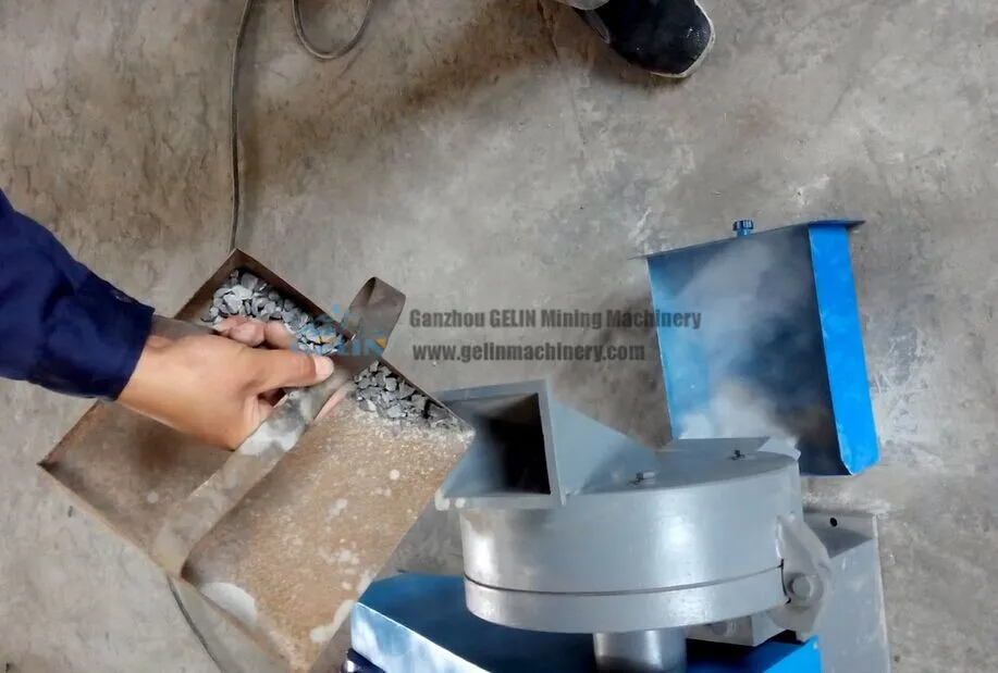 Laboratory Jaw Crusher Rock Cutting Machine For Mining Laboratory Or