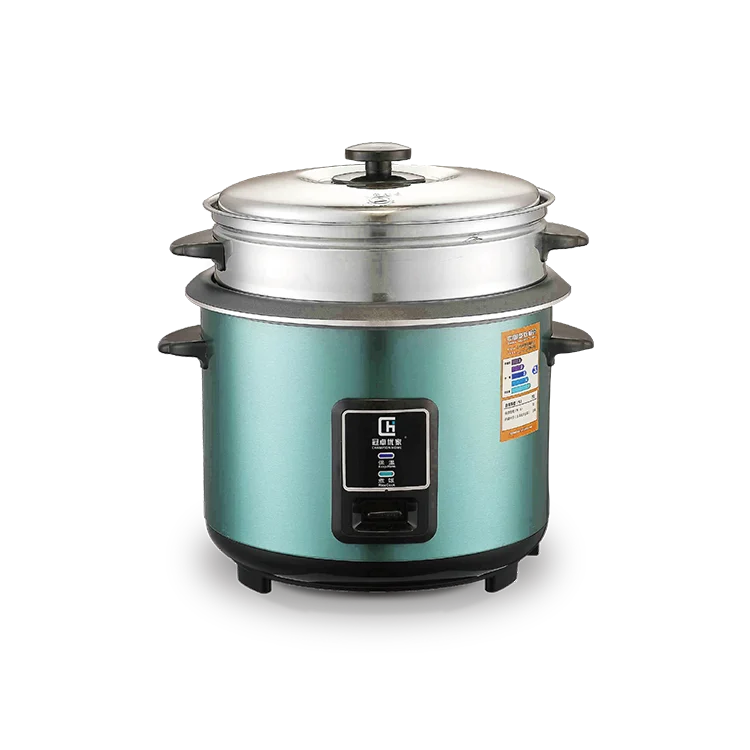 Cylinder Portable Travel Color Electric Rice Cooker Stainless Steel