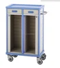 patient room files storage mobile medical record trolley