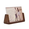 High quality Simple Design Home Use Handmade Wooden U Shape Photo Frame