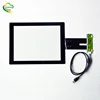 YUNLEA USB I2C RS232 interface available industrial 12.1 inch touch screen glass panel