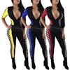Custom womens yoga fitness sports jogging tights Jumpsuits leggings pants Set