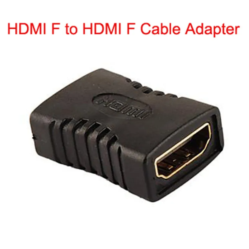 V1.4 HDMI Female to Female F/F Coupler Extender Adapter Plug 1080P HDMI Cable Extension Connector Converter Head