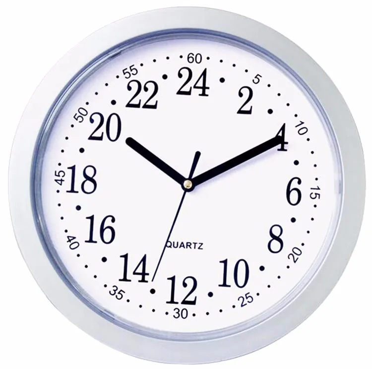 Promotional Wall Mounted Clock China Quartz 24 Hour Analog Wall Clock 