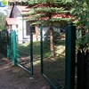 Cell Size: 12.7 x 76.2 mm Wire diameter: 4 mm RAL 6005 green 80x40mm post anti climb spiked security fence