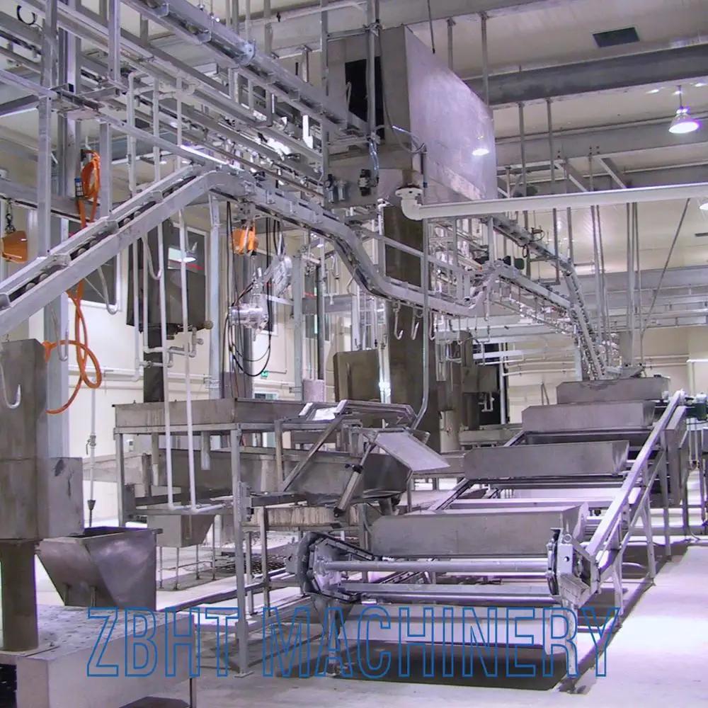 Slaughterhouse Line For Cattle Beef Meat Processing Plant With 20 Heads