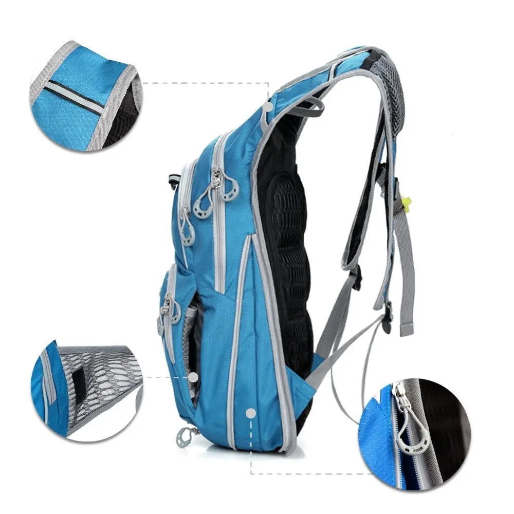 12L Shoulder Belt bag Waterproof Outdoor Sports backpack For Biking Cycling Traveling Camping Hiking