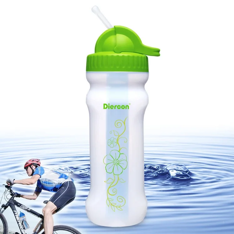 
Diercon mini water filter bottle for traveling plastic water bottle with filter (PB03H) 