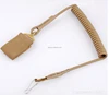 Outdoor Equipment High Quality Elastic Anti-lost Tactical Stretching Rope Anti-Theft Key Hanging\