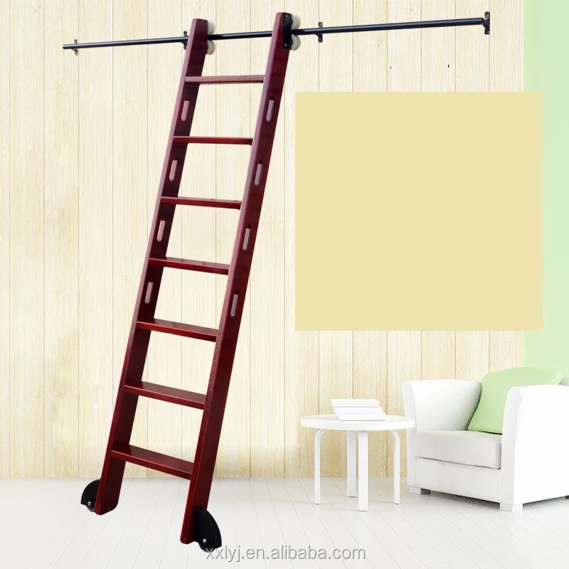 Escalera Estantería - Buy Escalera Corredera De Biblioteca,Escalera