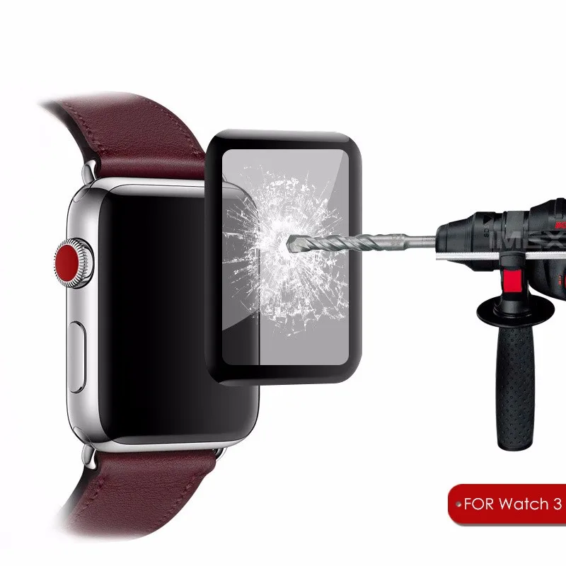 apple watch 3 screen material