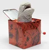 Cute Plush Panda toy Jack in the box, Jack in the tin box