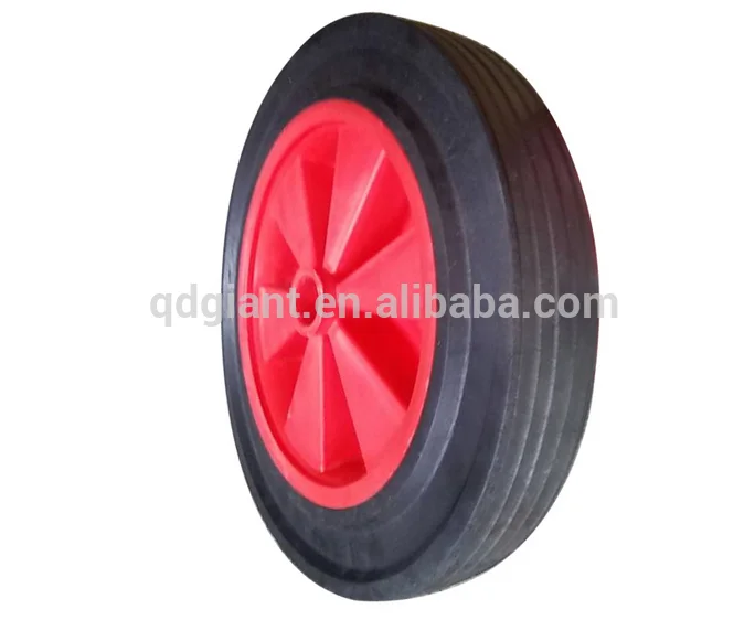 12 inch durable reliance solid rubber wheel made in china