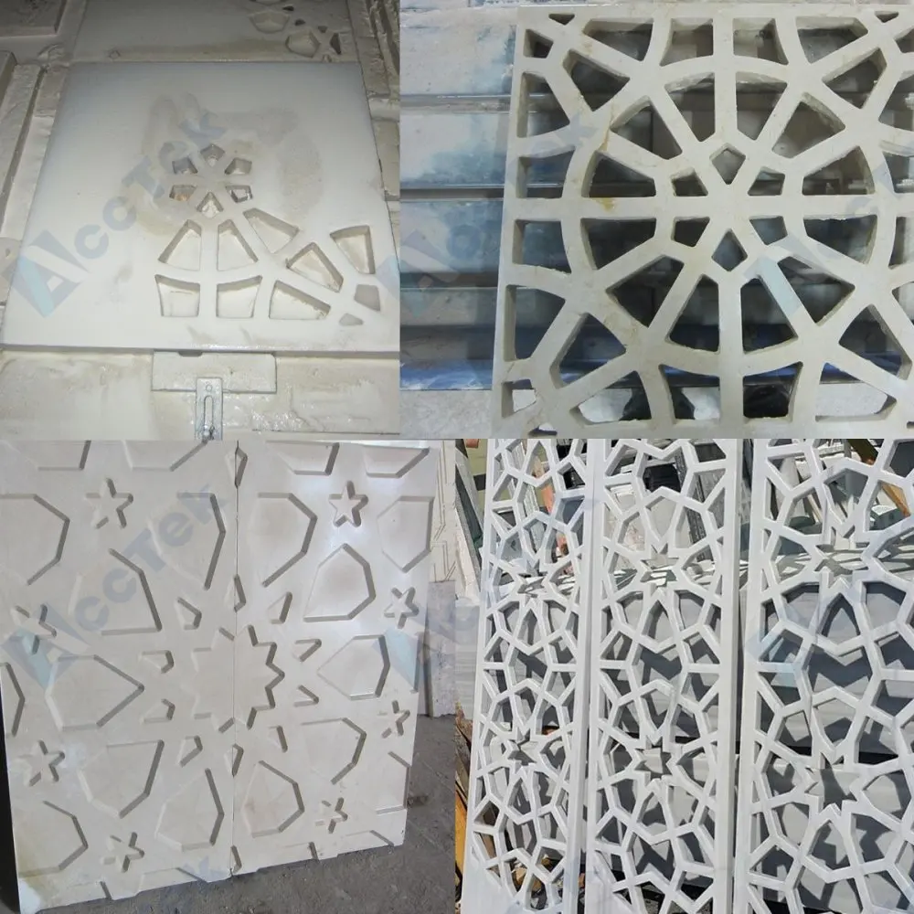 China AccTek brand 9015 size stone  marble cnc engraving machine price