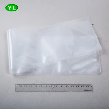 clear plastic duffle bag