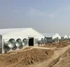 China famous steel structure broiler chicken/layer chicken poultry farm shed with equipments listed supplier