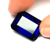 13*18mm Big Size Emerald Cut Rich Sapphire Corundum