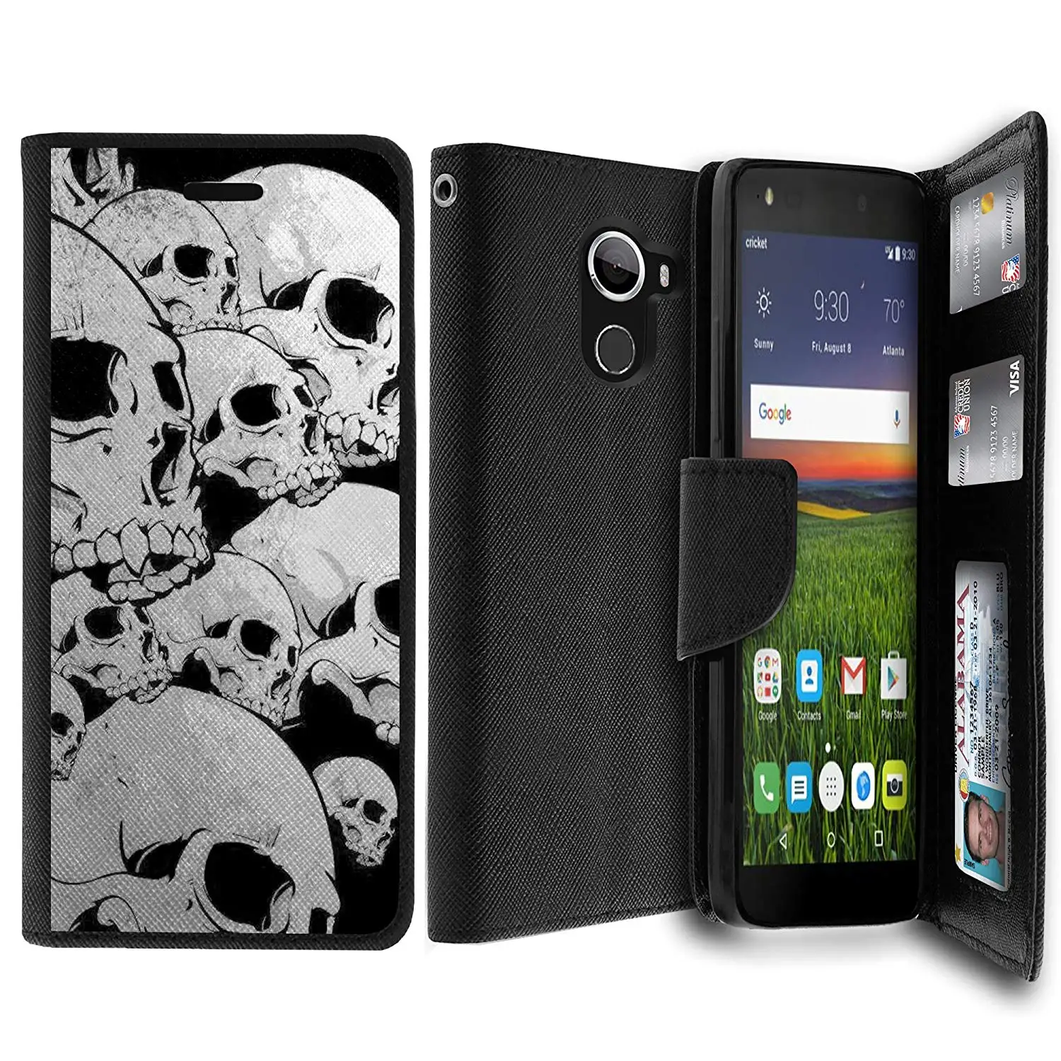 Get Quotations · Untouchble Case for Alcatel REVVL Skull Case, Alcatel Walters, A30 Fierce, A30 Plus