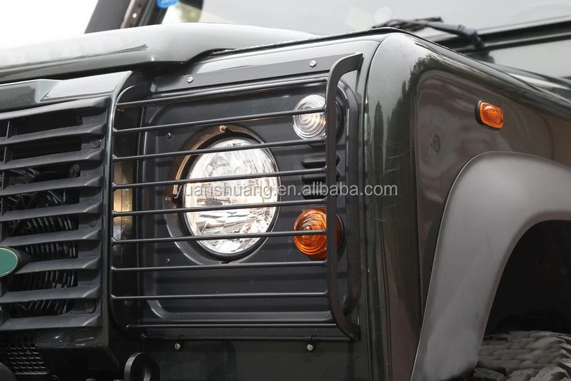 Steel Headlight Cover For Landrover Defender 90 110 Exterior