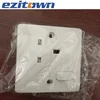 HIgh quality bakelite material white color Logic MK switch socket for Bangle market