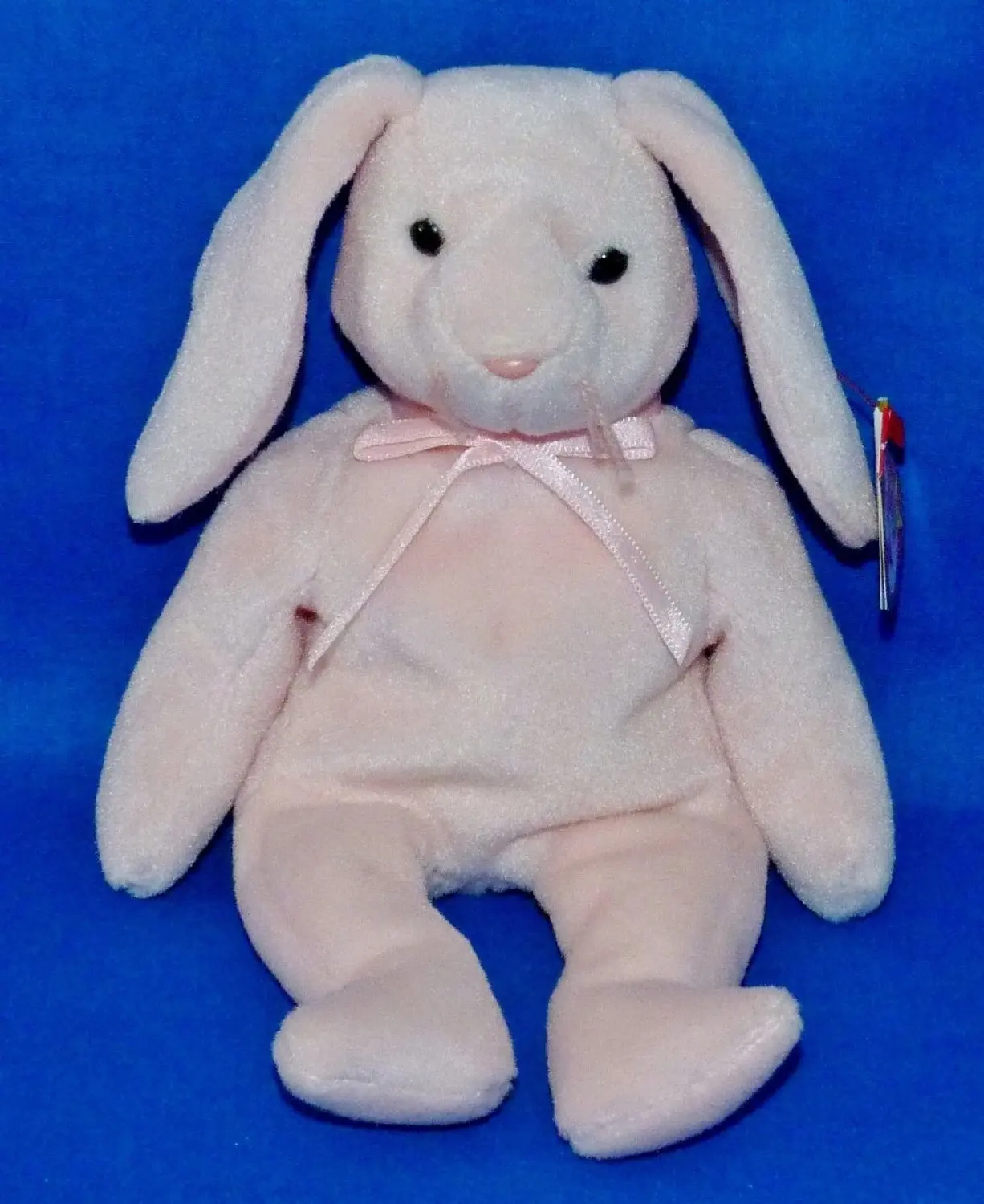 pink rabbit beanie baby
