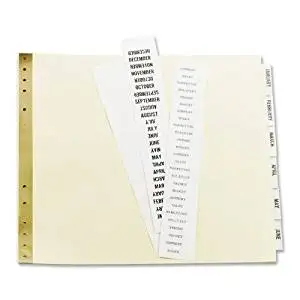 Buy Studio C Decorative 5 Tab Dividers 6 Quot X 8 5 Quot For