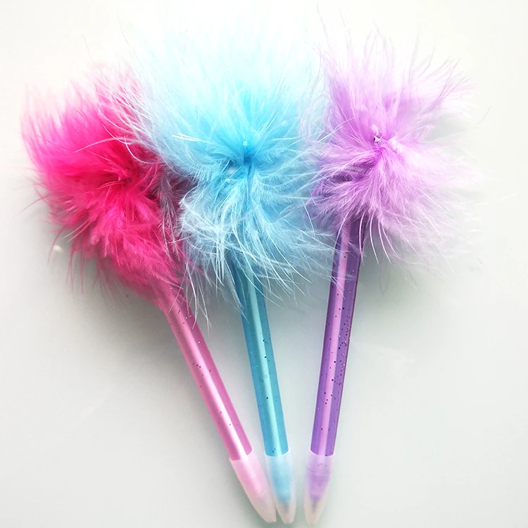 Ybp16 Furry Plush Pen Hairball Pen - Buy Furry Plush Pen,Hairball Furry ...