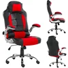 Luxury Leather Executive Office Gaming Chair Description With Pillow