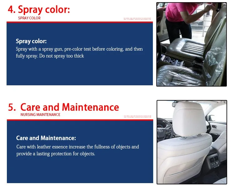 Factory Gun Spray Car Leathers Paint Coating Acrylic Car Interior Leather Paint Buy Car