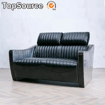 Alum Sheet Cover Black Vintage Leather Living Room Sofa Furniture View Sofa Furniture Topsource Product Details From Foshan Jingying Furniture