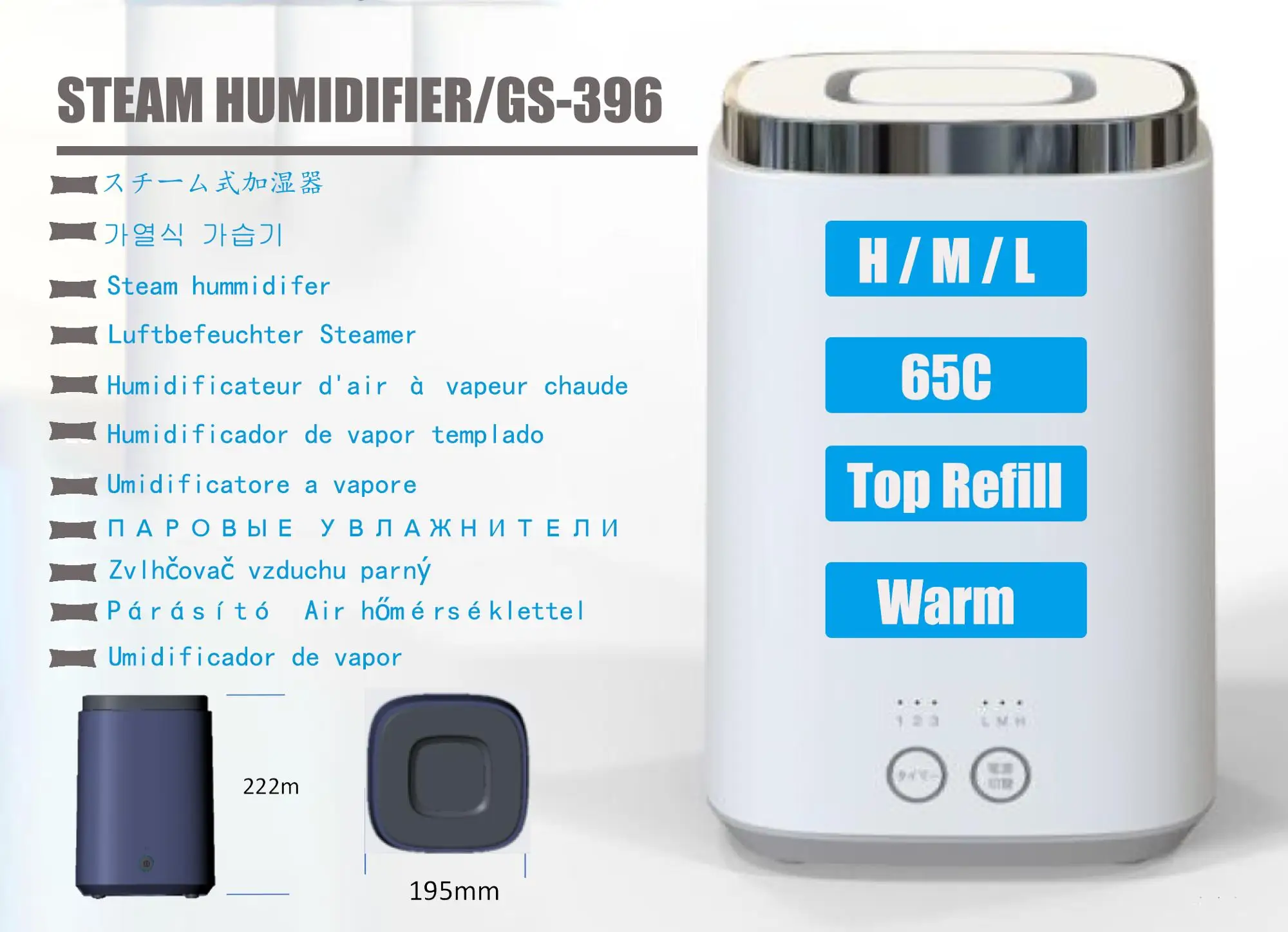 Warm Steam Mist Humidifier - Buy Humidifier,Mist Humidifier,Steam