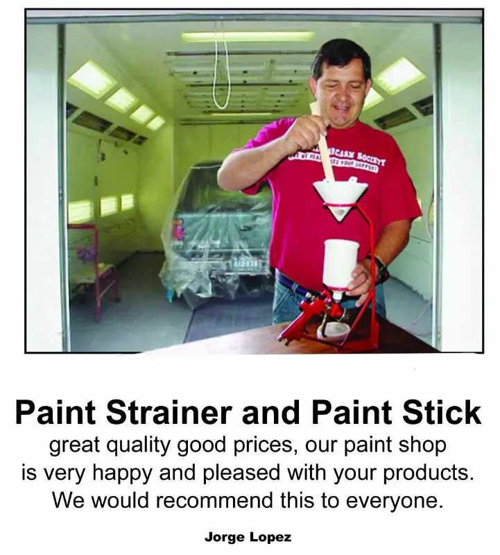 190 Micron 150 gram paper paint strainer