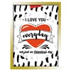 Happy Valentines' Day Canvas Print with Frame for Wall Art in Bedroom