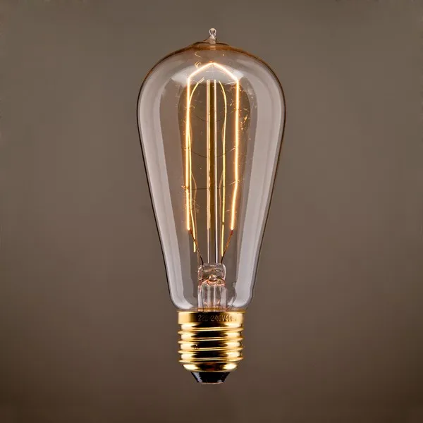 25w 40w 60w E26 E27 B22 Vintage Edison Bulbs Antique Edison Style Light ...