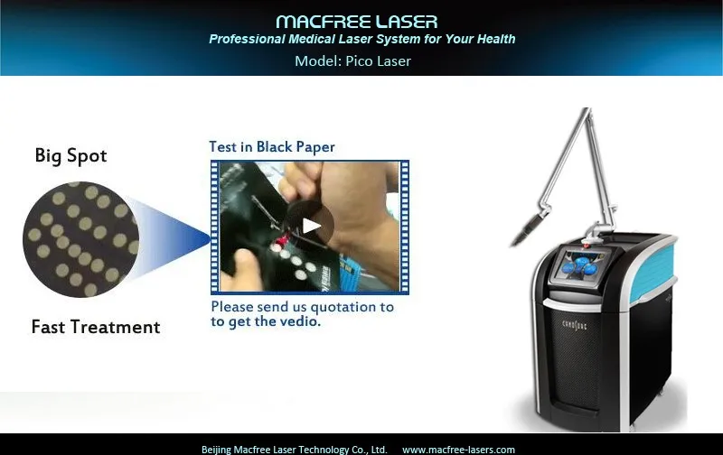 2017 Nd Yag Laser / Picosecond Q Switched Nd Yag Laser 