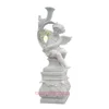 Luxury Garden Ornaments Marble Small Angel Statue Stone Base