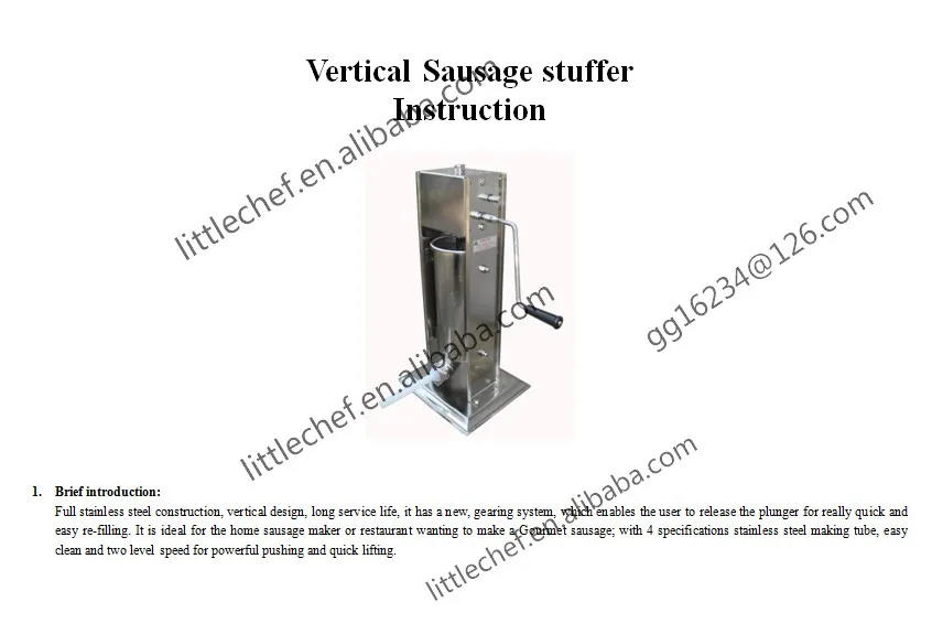 sausage stuffer 2