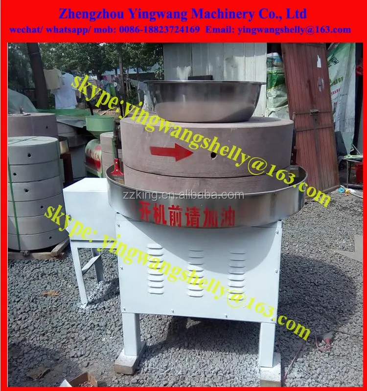 Traditional Electric Stone Grinder Machine For Rice,Cone,Wheat,Soybean ...