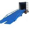 10T Warehouse container used fixed loading ramp/dock levler with forklift