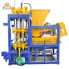 QT5-15 House plans portable small manual concrete cement brick block making machine