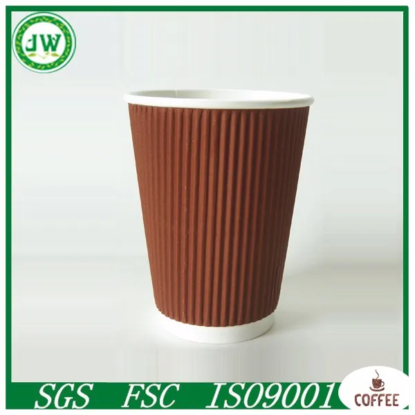 Double Walled Disposable Coffee Cups Kraft Paper Coffee Cup Tea Cup ...