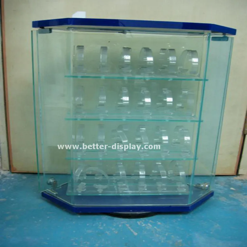 Acrylic Wall Mounted Watch Display Case Acrylic Wall Mounted Watch Display Case